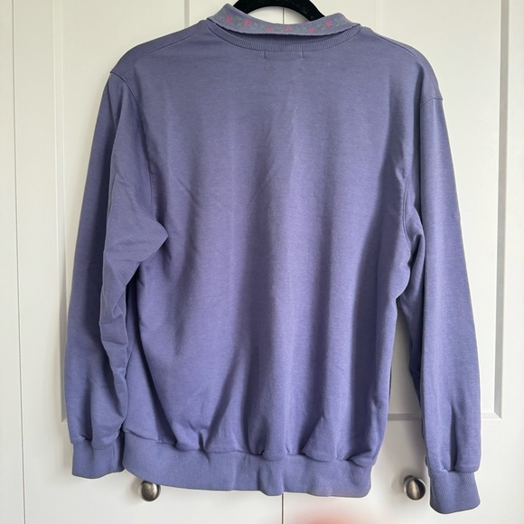 Vintage Grandma-core Purple Sweatshirt Size M - Picture 6 of 6